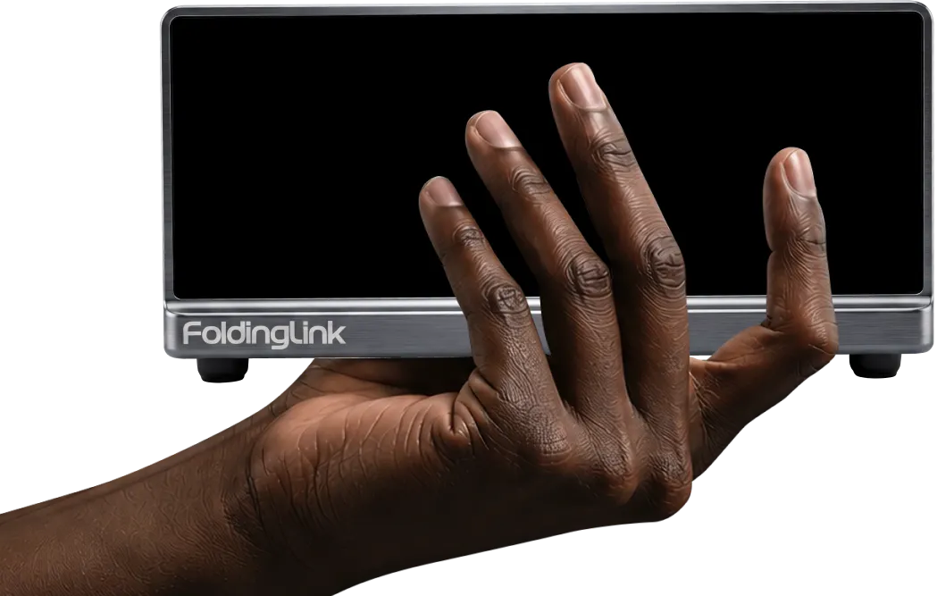 Foldinglink Box device